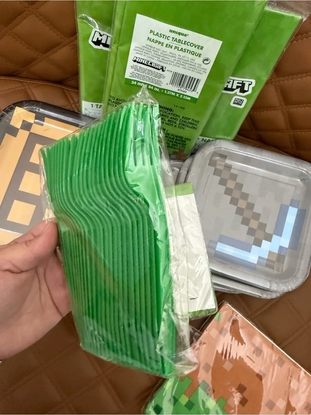Minecraft Themed Party Supplies Set